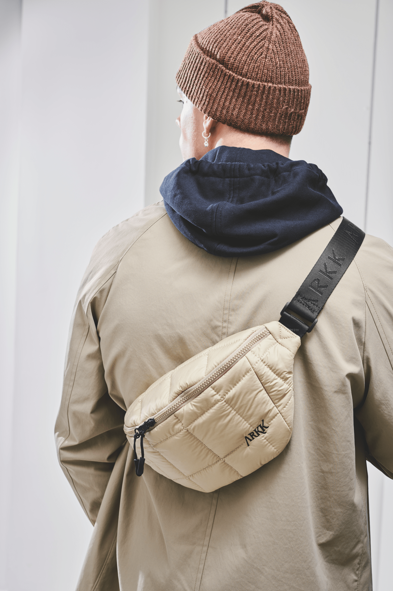 ARKK Accessories ARKK Padded Bumbag | Light Desert Black Bumbag